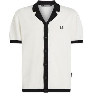 Karl Lagerfeld Shirt  zwart / wit