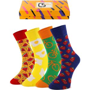 Crea Socks Sokken 'Obst'  gemengde kleuren