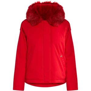 faina Winterjas 'Minya'  rood