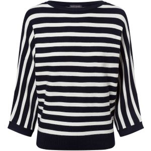 Franco Callegari Trui  marine / wit