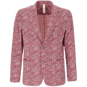 Distretto12 Colbert 'Pablo'  bourgogne / zwart / wit