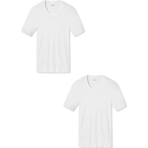 SCHIESSER Onderhemd ' Essentials Feinripp '  wit