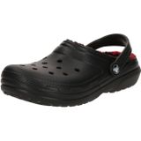 Crocs - Classic Lined Buffalo Check - Klompen - Black - Kinder