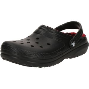 Crocs - Classic Lined Buffalo Check - Klompen - Black - Kinder