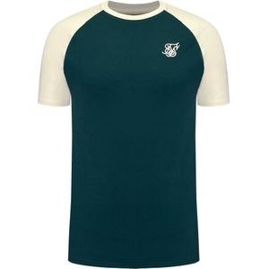 SikSilk Shirt  ecru / smaragd