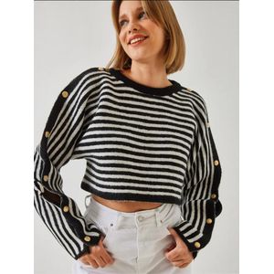 Bianco Lucci Trui  zwart / wit