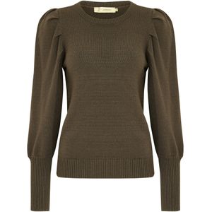 Peppercorn Trui 'Anissa'  olijfgroen
