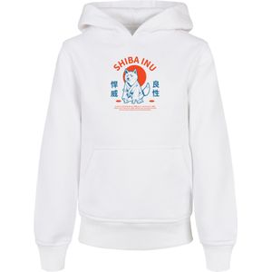 F4NT4STIC Sweatshirt 'Japanischer Shiba Inu Hund'  blauw / rood / wit