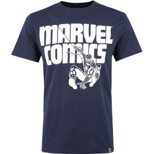 Recovered Shirt 'Marvel Comics Spidey'  donkerblauw