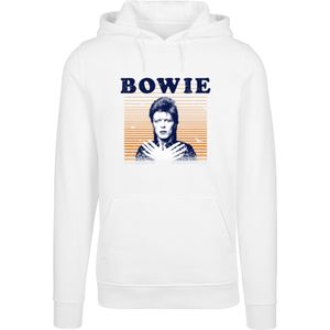 F4NT4STIC Sweatshirt 'David Bowie'  navy / oranje / wit