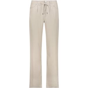 monari Bandplooibroek  kaki