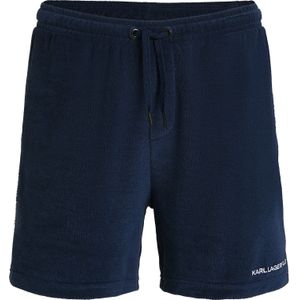 Karl Lagerfeld Broek  navy / wit