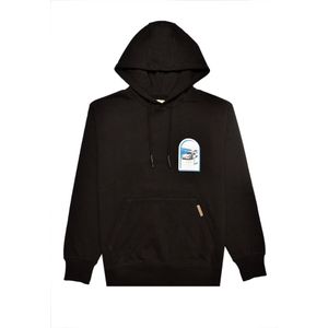 Pas De Monaco Sweatshirt '911'  cyaan blauw / zwart / wit