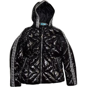 TOOche Tussenjas 'Dendijacke'  zwart / wit