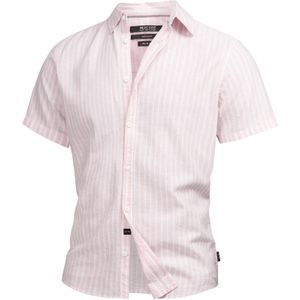 INDICODE JEANS Overhemd 'INBravida'  lichtroze / wit