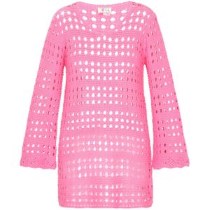 IZIA Gebreide jurk 'Fashion Look'  pink