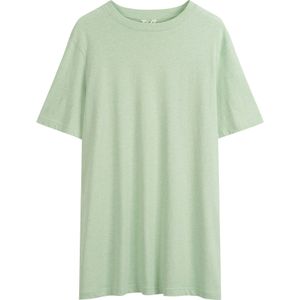 MELA Jurk 'BAASU'  groen gemêleerd