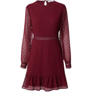 ABOUT YOU Jurk 'Rose'  bordeaux