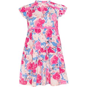 FELIPA Jurk 'Fashion Look'  lichtblauw / pink / rosa / pastelroze