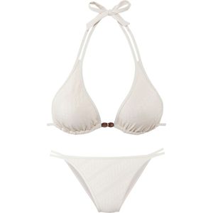 Look - Beugelbikini - Crème - Verwijderbare Softcups