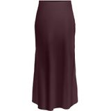 ONLY - ONLCHIGO - A-lijnrok - Wijnrood - Gerecycled Materiaal