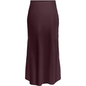 ONLY - ONLCHIGO - A-lijnrok - Wijnrood - Gerecycled Materiaal