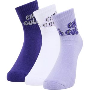 Carlo Colucci Sokken 'Ellinger'  lila / sering / wit