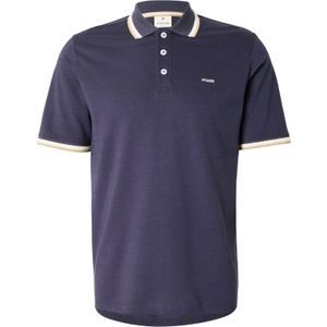 Jack & Jones Premium Shirt 'JPRBLUALVES'  beige / donkerblauw / wit