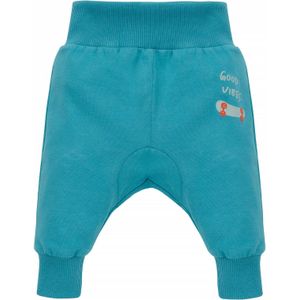 Pinokio Broek  turquoise / oranje