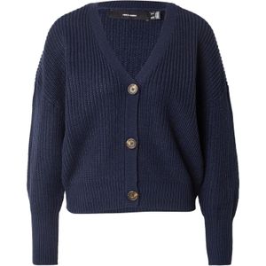 VERO MODA - VMLEA - Gebreid Vest - Navy