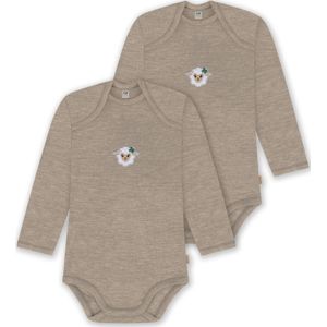 normani Rompertje/body  greige / gemengde kleuren