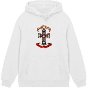 F4NT4STIC Trui 'Guns 'n' Roses Appetite For Destruction'  lila / rood / zwart / wit