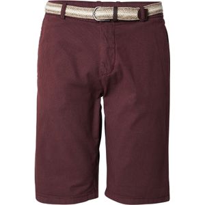 Lindbergh Chino 'Superflex'  bourgogne / zwart / wit