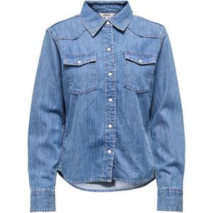ONLY Blouse 'ONLCharlize'  blauw denim