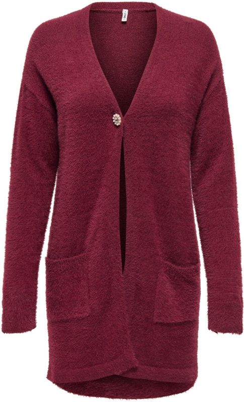 Onlpiumo - Vest - V-Hals - Gebreid - Lange Mouwen - Regular Fit