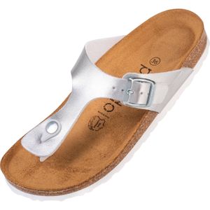 Palado Teenslipper 'Kos'  zilver