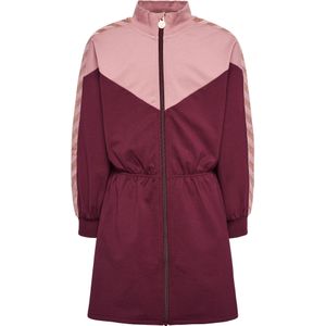 Hummel - hmlALVILDA ZIP DRESS - Jurk - Biologisch Katoen - Regular Fit