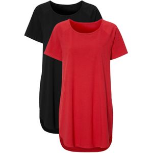 Cellbes of Sweden Tuniek  rood / zwart