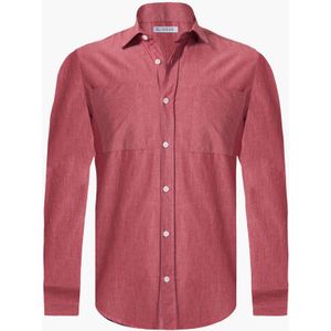 By Diess Collection Overhemd  rood / wit