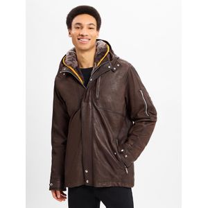 Nils Sundström Winterjas 'Florida'  chocoladebruin