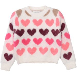 STACCATO Trui  crème / donkerbeige / aubergine / pink