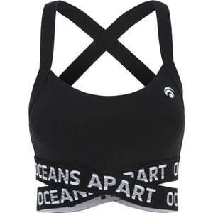 OCEANSAPART Sport bh 'Beauty'  zwart / wit