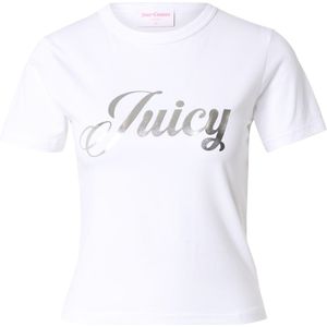 Juicy Couture Shirt  zilver / wit