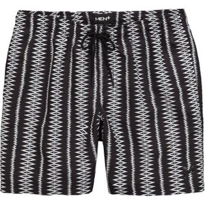 Men Plus Zwemshorts  zwart / wit