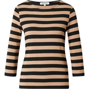 MORE & MORE Shirt  camel / zwart