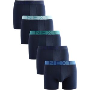 Next Boxershorts  blauw / navy / mintgroen / pastelgroen