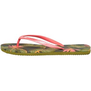Superdry Teenslipper  safraan / olijfgroen / pink