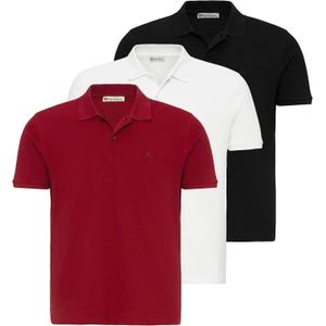 Dandalo Shirt  bourgogne / zwart / wit