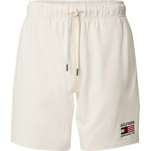 Sportbroeken - Ivory Petal - 100% Katoen - Riemlussen en Steekzakken