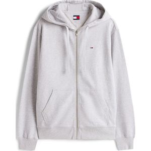 Tommy Jeans Sweatvest  lichtgrijs